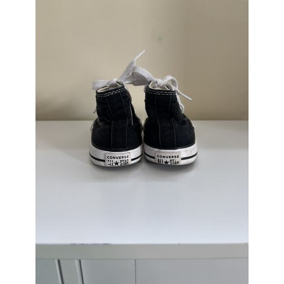 Converse Toddlers Chuck Taylor All Stars Hi Sneakers Black Size 7 Unisex - Picture 2 of 7